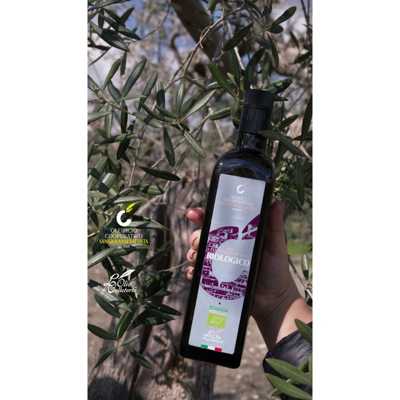 Huile d'olive extra vierge Biologique italienne