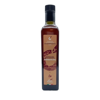 Olio extravergine aromatizzato al peperoncino