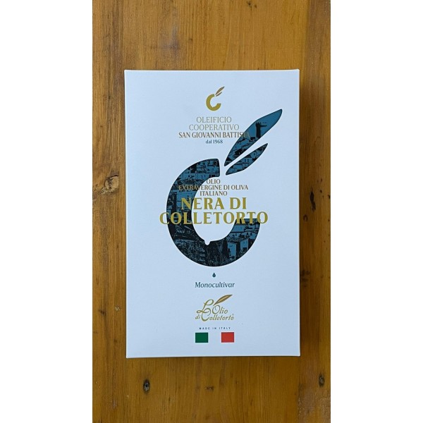 Natives Olivenöl extra "Nera di Colletorto", Monokultivar